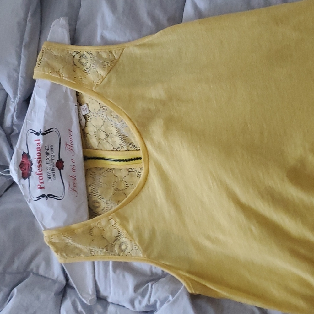 XS Yellow Sonoma Lifestyle Tank Top